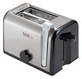 Tefal Invent Toaster, 2 Slice, Chrome