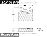 Centric Parts, 100.01640, OEM Brake Pads