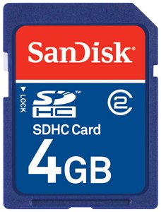 4 GB SDHC Card Standard
