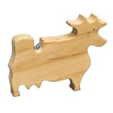 Mcgowan Cow Shapend Wood Handle Knife Sharpener