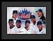 New York Mets (Group) Sports Black Wood-Mounted Poster Print - 11