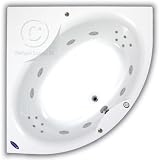 Pegasus Helios Chromotherapy Whirlpool Bath 1400x1400, 18 Jet, Opt2