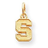 14k Gold Collegiate Michigan State Charm