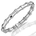18 Kt Beautiful White Gold Bracelet With Glistening Diamonds
