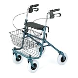 Invacare Walker Rollator With Hand Brakes - Basket - Seat & More