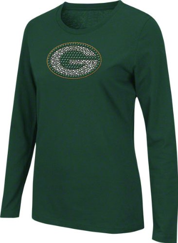 Green Bay Packers Women's Jazzed Up Long Sleeve T-Shirt Extra Large