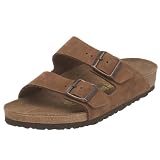 Birkenstock Arizona Two Strap Sandal,Cocoa Nubuck,42 Regular EU