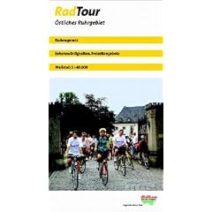Radtour �stliches Ruhrgebiet: Radwegenetz - Sehensw�rdigkeiten, Freizeitangebote - Karte 1 : 40 000