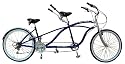 2WheelBikes Tandem Beach Cruiser 18 Speed Bicycle