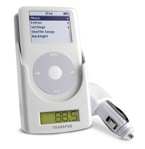 Electronics: DLO TransPod All in One Car Solution for iPod White