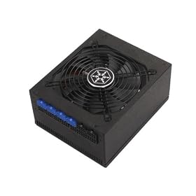 SilverStone ATX12V/EPS12V 1000W 80+ Gold PFC Power Supply ST1000-G (Black)