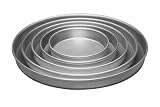 Parrish Magic Line 5 Piece Round Aluminum Cake Pan Set