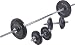 35kg Cast Iron Barbell/Dumbell Set