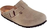 Birkenstock Boston Suede with Soft Footbed