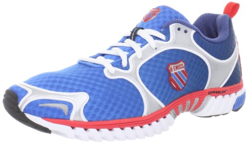 K-Swiss Men's Kwicky Blade-light Running Shoe, Blue Faded Denim/FieryRed/Silver, 11 M US K-Swiss Men's Kwicky Blade-light Running Shoe, Blue Faded Denim/FieryRed/Silver, 11 M US