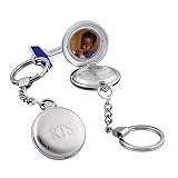 Pocket Watch Keychain Lockets 2-pk.