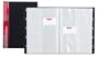 Rolodex(R) Poly Business Card Book, 120-Card Capacity, 7 1/2"H x 4 3/8"W x 3/4"D, Black