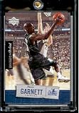 2005 06 Upper Deck Rookie Debut Kevin Garnett Minnesota Timberwolves Basketball Card #54 - Mint Condition - In Protective Display Case !!