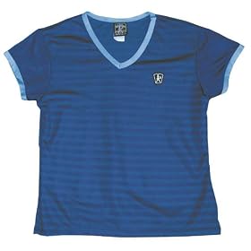 Buy Ladies Balle de Match Victory V-Neck Top-Navy by Balle de Match