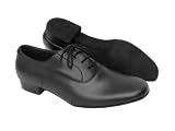 Men Latin Rhythm Salsa Signature S305 Blk Leather 1