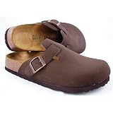 Betula Licensed by Birkenstock Mocha Brown Nubuk Clog at Betula