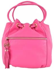 Shoes: Michael Kors Charm Tassel Genuine Leather Large Ring Tote Zinnia - Michael Kors