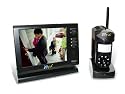 ZOpid 5.6" Color LCD 2.4GHZ Wireless Monitoring System with Sound, Motion Sensor and Night Vision, Black