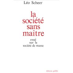 La societe sans maitre