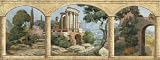 Stone Arches Wall Mural - Tuscan Hills