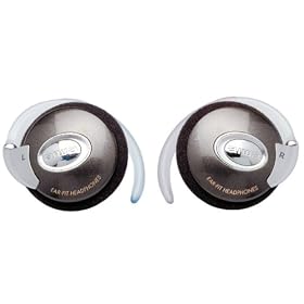 Aiwa HP-EC3 Ear Clip Design Headphones
