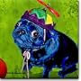 Pug Art Tile