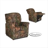 Four Button Camouflage Fabric Kids' Recliner