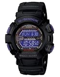 Casio Men039s G9000BP-1 G-Shock Mudman Black and Purple Multi-Function Digital Watch on sale