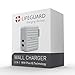 plusLIFEGUARD Dual USB  Wall Charger 3.1A with Plus IQ Technology, White
