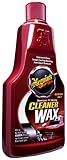 Meguiar's A1216 Car Cleaner Wax Liquid 16 oz., pack of 6