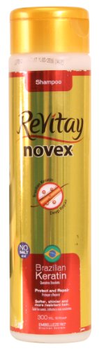 Embelleze Novex Brazilian Keratin Shampoo - 10.14 Fl. Oz | Embelleze Novex Shampoo de Tratamento Capilar com Queratina Brasileira - 300ml