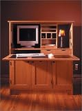 Home Office Hideaway Computer Desk: Woodworking Plan