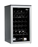 Sanyo SR-3500 35-Bottle Wine Cooler, Black with Chrome Trim