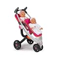 Smoby - 551591 - Poup�e et Mini Poup�e - Poussette Twin