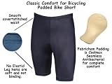 Classic Bike Shorts with Seamless Coolmax Padding for Cycling