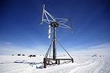 Wind Turbine in Antarctica - 30"W x 20"H - Peel and Stick Wall Decal by Wallmonkeys