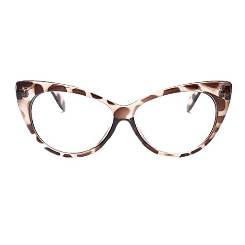Super cat eye glasses vintage inspired mod fashion clear lens eye…