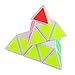 D-FantiX Shengshou Pyraminx Pyramid Speed Cube Puzzles White