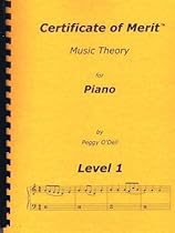 Certificate of Merit Music Theory for Piano Lv 1