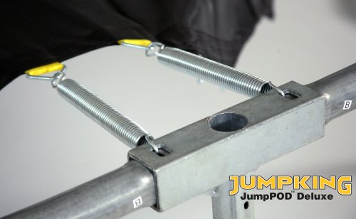 Childrens Toyshop  Third Party New : 14ft Jumpking JumpPod Deluxe - One of the best Deluxe all in Trampoline packages available today