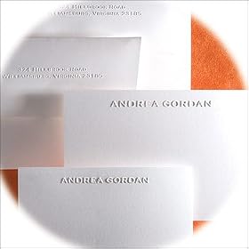 Personalized Embossed Stationary, Clarity Embossed Gift Set