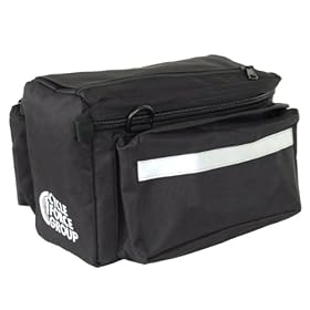  Cycle Force Trunk Bag (Black/Silver, 860 Cubic Inches)