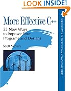 More Effective C++: 35 New Ways to Improve Your Programs and Designs (Professional Computing)