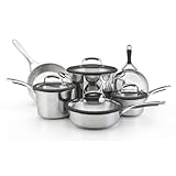 KitchenAid Gourmet Stainless Steel 10-Piece Cookware Set