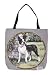 Boston Terrier Dog Decorative Shopping Tote Bag 17 x 17